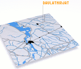 3d view of Daulat Mīr Jat