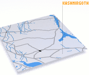 3d view of Kashmir Goth