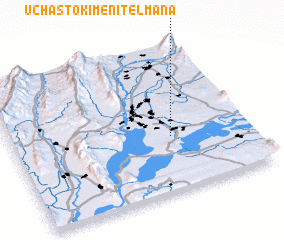 3d view of Uchastok Imeni Tel\