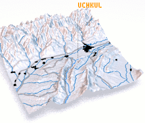 3d view of Uchkulʼ