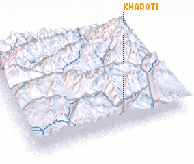 3d view of Kharoṯī