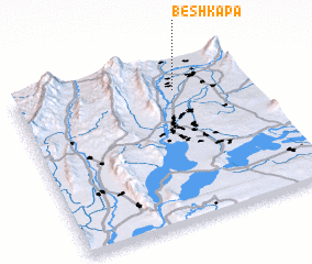 3d view of Besh-Kapa