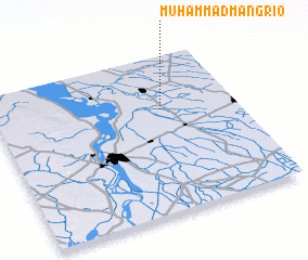 3d view of Muhammad Mangrio