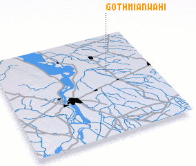 3d view of Goth Miān Wāhi