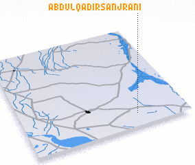 3d view of Abdul Qādir Sanjrāni