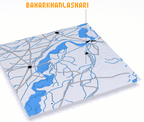 3d view of Bahār Khān Lashāri