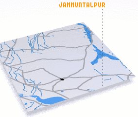 3d view of Jammun Tālpur