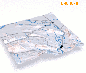 3d view of Baghlān