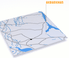 3d view of Akbar Khān