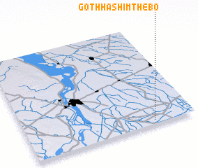 3d view of Goth Hāshim Thebo