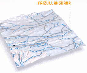 3d view of Faizullāh Shahr