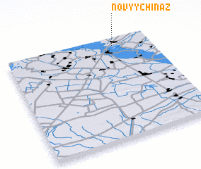 3d view of Novyy Chinaz