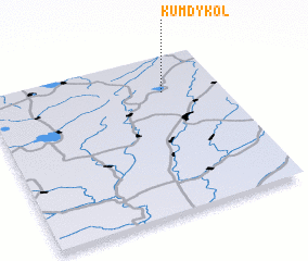 3d view of Kumdykol\