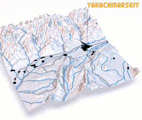 3d view of Yaka-Chinarskiy