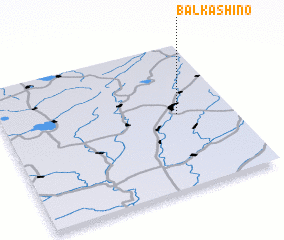 3d view of Balkashino