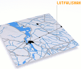 3d view of Lutf Ali Shāh