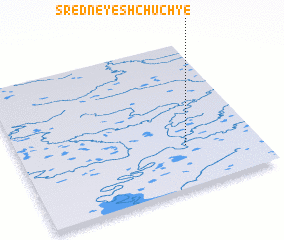 3d view of Sredneye Shchuch\