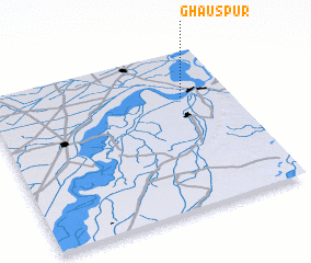 3d view of Ghauspur