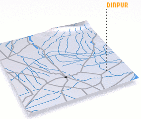 3d view of Dīnpur