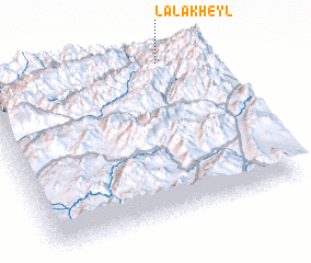 3d view of Lālā Kheyl