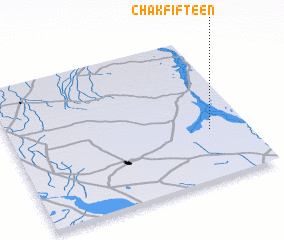 3d view of Chak Fifteen