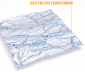 3d view of Dost Ali Ustrāni Shahr