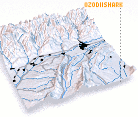 3d view of Ozodii Shark