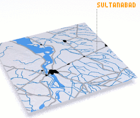 3d view of Sultānābād