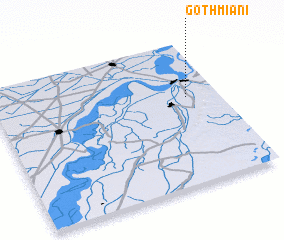 3d view of Goth Miāni