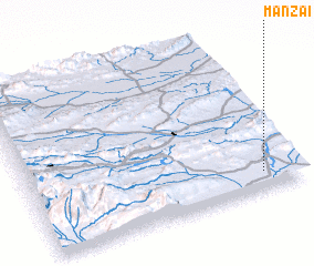 3d view of Mānzai