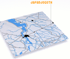 3d view of Jāfar jo Goth