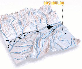 3d view of Boshbuloq