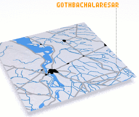 3d view of Goth Bachal Aresar