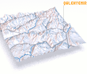 3d view of Qal‘eh-ye Mīr