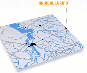 3d view of Hāji Gallu Rind