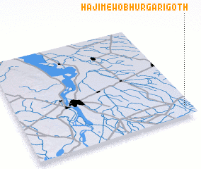 3d view of Hāji Mewo Bhurgari Goth