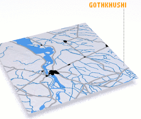 3d view of Goth Khushi