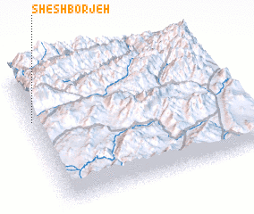 3d view of Shesh Borjeh