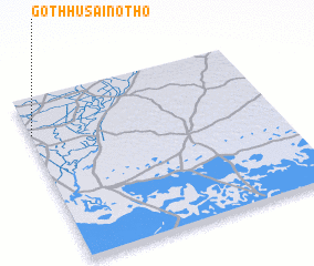 3d view of Goth Husain Otho