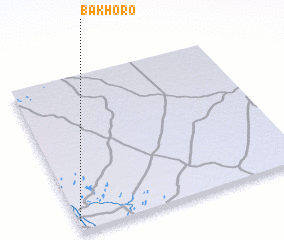 3d view of Bakhoro