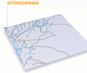 3d view of Goth Raza Mahar