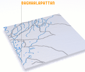 3d view of Baghwāla Pattan