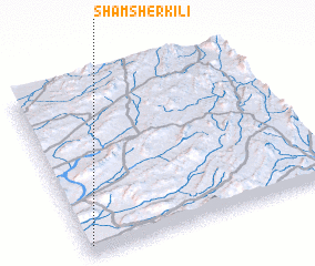 3d view of Shamsher Kili