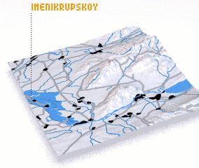 3d view of Imeni Krupskoy