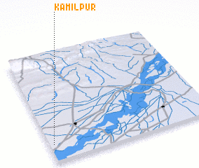 3d view of Kāmilpur