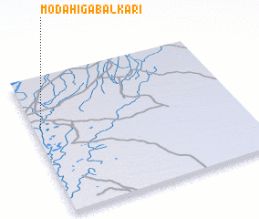 3d view of Modahi Gabal Kāri