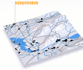 3d view of Dehqonobod