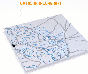 3d view of Goth Shakal Laghāri