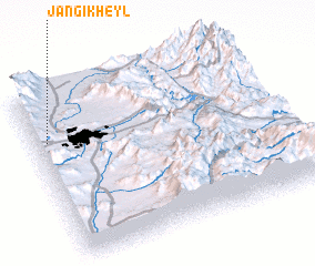 3d view of Jangī Kheyl