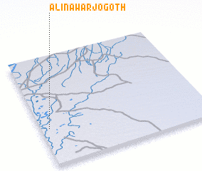 3d view of Ali Nawār jo Goth